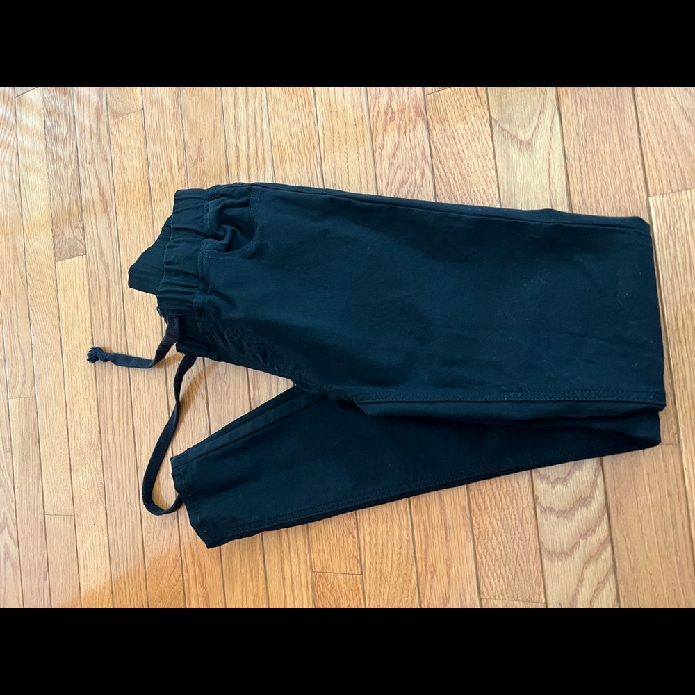 Womens black joggers